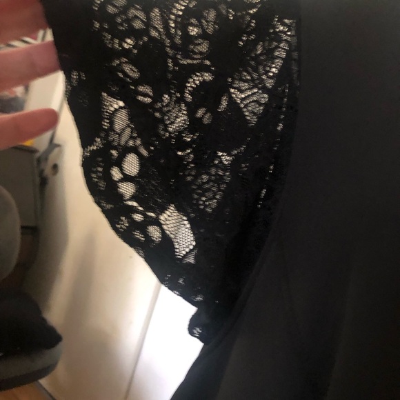 Black Lace Skull Maxi Dress - Picture 5 of 7